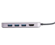 UNITEK HUB USB-C 3.1 - RJ-45, HDMI 4K, PD100W, 3x USB-A D1084A - 1062639 - zdjęcie 5